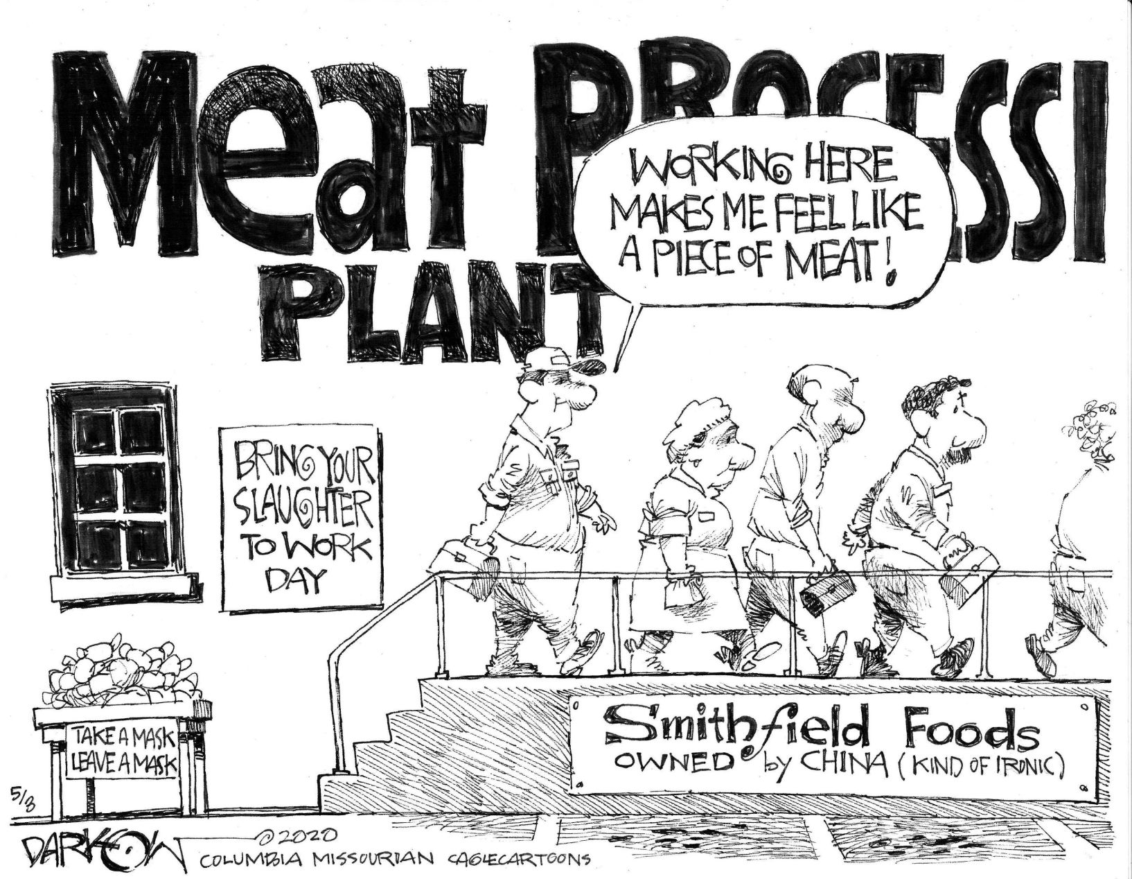 Meat shortage (That's what she said)